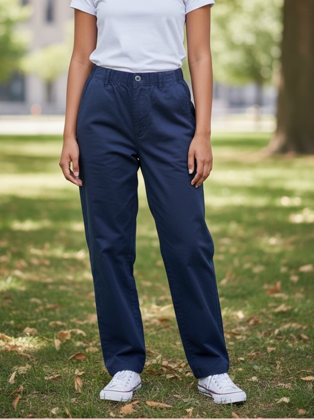 Old Navy Navy Straight OG Chino Pants - large tall long